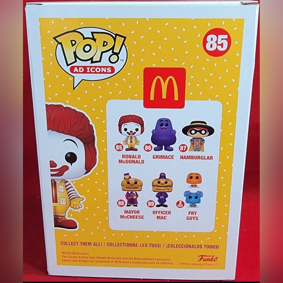 Ronald Mcdonald funko # 85 (nib) - Picture 7 of 7